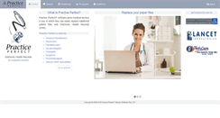 Desktop Screenshot of practiceperfect.co.za